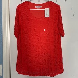 Vintage Allison Daley Short Sleeve Blouse